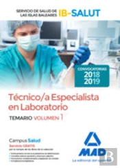 Técnico/A Especialista De Laboratorio Del Servicio De Salud De Las Illes Balears (Ib-Salut).Temario
