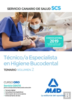 Bertrand.pt - Técnico/A Especialista En Higiene Bucodental Del Servicio Canario De Salud. Temario Volumen 2