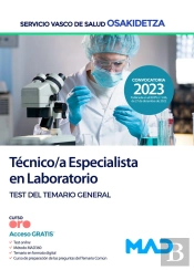 Tecnico/A Especialista Laboratorio Osakidetza-Servicio