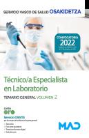 Tecnico/A Especialista Laboratorio Osakidetza-Servicio