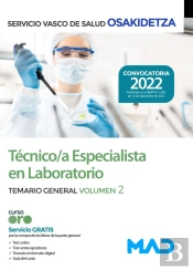 Tecnico/A Especialista Laboratorio Osakidetza-Servicio