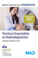Tecnico/A Especialista Radiodiagnostico Osakidetza-Ser