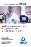 Técnico/A Superior En Laboratorio De Diagnóstico Clínico Del Servicio Gallego De Salud. Temario Espe