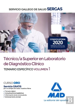 Bertrand.pt - Técnico/A Superior En Laboratorio De Diagnóstico Clínico Del Servicio Gallego De Salud. Temario Espe