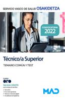 Tecnico/A Superior Osakidetza Servicio Vasco De Salud. Te