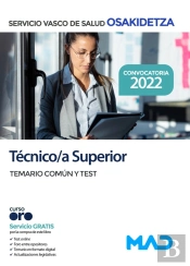 Tecnico/A Superior Osakidetza Servicio Vasco De Salud. Te