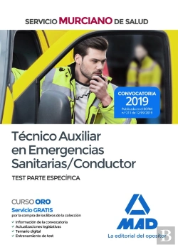 Bertrand.pt - Técnico Auxiliar En Emergencias Sanitarias/Conductor Del Servicio Murciano De Salud. Test Parte Espe