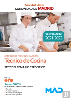 Bertrand.pt - Tecnico Cocina Comunidad Madrid Acceso Libre).