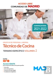 Tecnico Cocina Comunidad Madrid Acceso Libre).