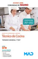 Tecnico De Cocina De La Comunidad De Madrid (Acceso Libre). Temar