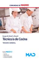 Tecnico De Cocina (Grupo Iii, Nivel 5, Area B) De La Comuni