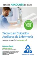 Técnico En Cuidados Auxiliares De Enfermería Del Servicio Aragonés De Salud. Temario Específico Volu