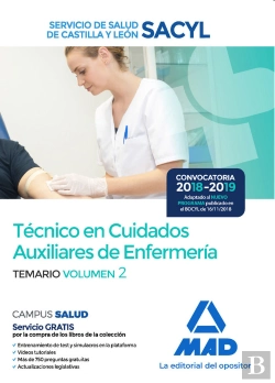 Bertrand.pt - Técnico En Cuidados Auxiliares De Enfermería Del Servicio De Salud De Castilla Y León (Sacyl).Temari