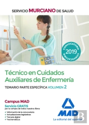 Técnico En Cuidados Auxiliares De Enfermería Del Servicio Murciano De Salud. Temario Parte Específic