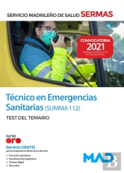 Tecnico En Emergencias Sanitarias Del Servicio Madrileño De