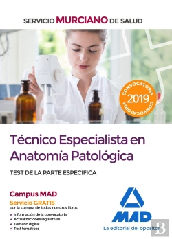 Bertrand.pt - Técnico Especialista En Anatomía Patológica Del Servicio Murciano De Salud. Test Parte Específica