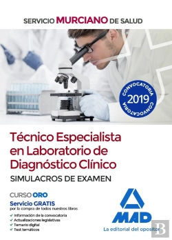 Bertrand.pt - Técnico Especialista En Laboratorio De Diagnóstico Clínico Del Servicio Murciano De Salud. Simulacro