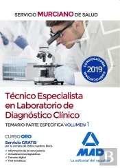 Técnico Especialista En Laboratorio De Diagnóstico Clínico Del Servicio Murciano De Salud. Temario P