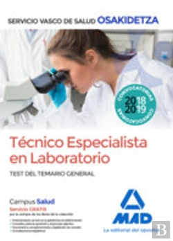Bertrand.pt - Técnico Especialista En Laboratorio De Osakidetza-Servicio Vasco De Salud. Test Temario General