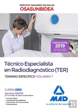 Bertrand.pt - Técnico Especialista En Radiodiagnóstico (Ter) Del Servicio Navarro De Salud-Osasunbidea. Temario Es