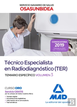 Bertrand.pt - Técnico Especialista En Radiodiagnóstico (Ter) Del Servicio Navarro De Salud-Osasunbidea. Temario Es