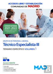 Tecnico Especialista Iii (Grupo Iii) De La Comunidad De Madr