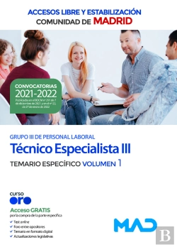 Bertrand.pt - Tecnico Especialista Iii (Grupo Iii) De La Comunidad De Madr