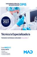 Tecnico Especializado Organismos Publicos Investigacion Tem1