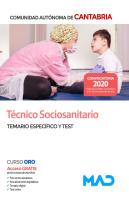 Técnico Sociosanitario De La Comunidad Autónoma De Cantabria. Temario Y Test Específico