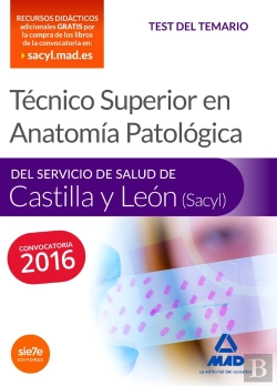Bertrand.pt - Técnico Superior En Anatomía Patológica, Del Servicio De Salud De Castilla Y León (Sacyl). Test