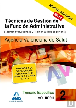 Bertrand.pt - Técnicos De Gestión De La Función Administrativa De La Agencia Valenciana De Salud. Temario Específi