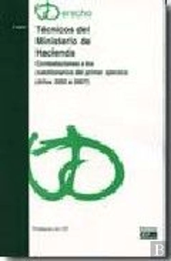 Bertrand.pt - Técnicos Del Ministerio De Hacienda. Contestaciones A Los Cuestionarios Del Primer Ejercicio, Años 2