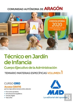 Bertrand.pt - Técnicos En Jardín De Infancia Del Cuerpo Ejecutivo De La Administración De La Comunidad Autónoma De