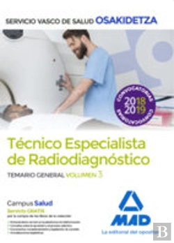 Bertrand.pt - Técnicos Especialistas De Radiodiagnóstico Del Servicio Vasco De Salud-Osakidetza. Temario General V