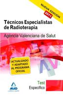 Técnicos Especialistas De Radioterapia De La Agencia Valenciana De Salud. Test D