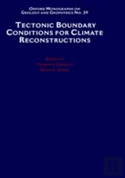 Tectonic Boundary Conditions For Climate Reconstructions