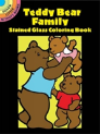 Teddy Bear Family Stained Glass Col