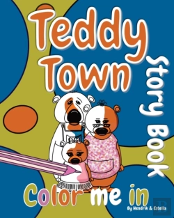 Bertrand.pt - Teddy Town 'Color Me In' Story Book