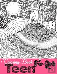 Teen Coloring Book For Girls