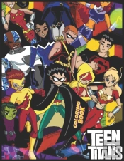 Teen Titans Coloring Book