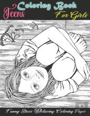 Teens Coloring Book For Girls