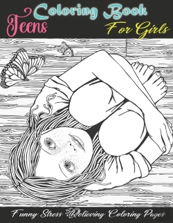 Bertrand.pt - Teens Coloring Book For Girls