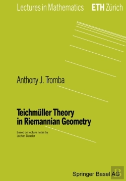 Bertrand.pt - Teichmuller Theory In Riemannian Geometry