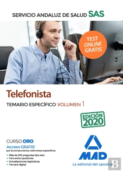 Bertrand.pt - Telefonista Del Servicio Andaluz De Salud. Temario Específico Volumen 1