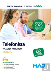 Telefonista Servicio Andaluz Salud Temario Especific