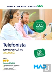 Telefonista Servicio Andaluz Salud Temario Especifico