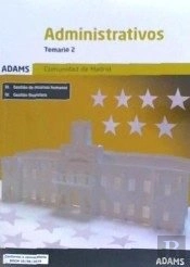 Temario 2 Administrativos Comunidad De Madrid
