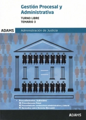 Temario 3 Gestión Procesal Y Administrativa, Turno Libre