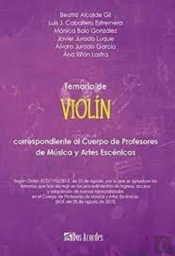 Bertrand.pt - Temario De Violín