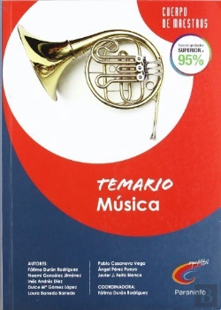 Bertrand.pt - Temario Música. Oposiciones. Cuerpo De Maestros